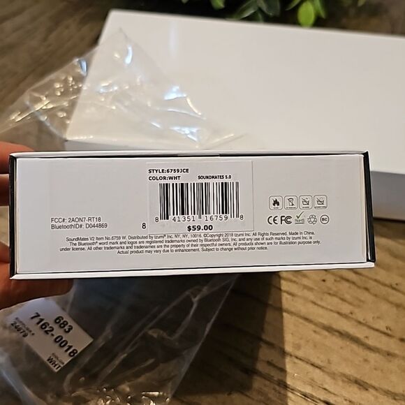 Wireless earbuds NWT Sound mates V2 - Picture 3 of 7